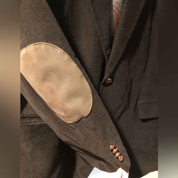 Dark brown blazer men’s 43R - Picture 3 of 5